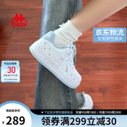 卡帕（Kappa）女鞋夏季2025新款透氣小白鞋子女款休閑運動板鞋女潮鞋 冰山藍 40