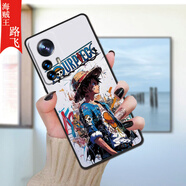 梵珂 小米12手機殼小米12s鋼化膜小米12x手機套小米12pro殼小米10軟套 海賊王-路飛（單殼） 小米12
