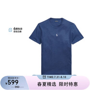 Polo Ralph Lauren男士休閑圓領(lǐng)T恤短袖710 839046 042藍(lán)色 M情人節(jié)