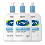 絲塔芙（Cetaphil）絲塔芙洗面奶591ml無泡沫溫和潔面乳保濕藍朋友敏感肌適用不刺激 絲塔芙洗面奶 591ml*3瓶