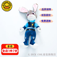 G.DUCKKIDS童裝洛麗塔公主裙女童連衣裙夏季朱迪兒童裙子兔子警官生日蓬蓬裙 娃娃（單買不發(fā)） 120 尺碼5~6歲【110-120cm】
