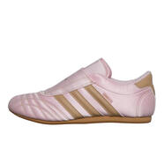 阿迪達(dá)斯 （adidas）2025新款女士緩震透氣訓(xùn)練跑鞋多彩拼接耐磨橡膠底女士運(yùn)動鞋 Clear Pink / Magic Beige  36.5