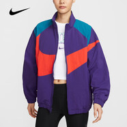 耐克（NIKE）夾克女裝2025秋冬季新款休閑立領(lǐng)梭織防風(fēng)衣夾克外套健身訓練上裝 HV4108-547 M