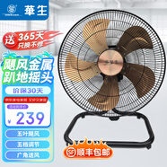 華生（Wahson） 電風扇/工業(yè)扇/落地扇臺扇/大風量金屬趴地風扇工業(yè)風扇家用商用扇金屬風扇 18吋搖頭款FS45-10