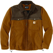 Carhartt卡哈特Montana Rugged Flex Duck Relaxed Fit Insulated Jacket 寬松 棕色 S