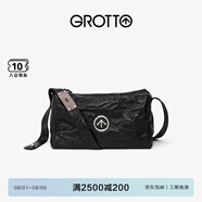 個(gè)樂(lè )黑石包經(jīng)典大容量植鞣綿羊皮單肩斜挎通勤軟包男女款禮物 黑石M（銀標）