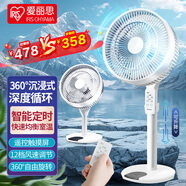 愛麗思（IRIS） 愛麗思空氣循環(huán)扇落地扇電風扇遙控家用電扇空調(diào)扇 LFD-22T（12擋 360度多方位搖頭 力薦）