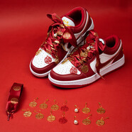 aj莆田純原婚鞋dunk紅色秀禾結婚女板鞋男新款百搭低幫婚鞋新娘鞋 7728白紅+婚鞋配飾 36