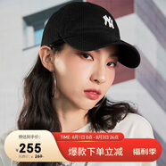 MLB棒球帽子夏季【女明星虞書(shū)欣同款】鴨舌帽軟頂帽3ACP7701N-50BKS