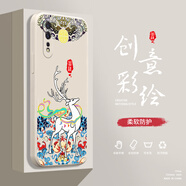 小寸心vivoY7S手機殼y81液態(tài)殼Y81s全包軟硅膠防摔保護套新款鏡頭 vivoY7S古董白-YT064吉祥鹿