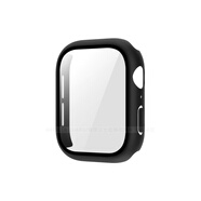 猩球衛士防水殼膜一體適用蘋(píng)果手表AppleWatchUltra2保護殼鋼化膜iwatchS9/8/7/6全包防刮防摔殼S10保護殼 黑色丨Watch_6_5_4_SE_40mm丨 iPhone_其他型