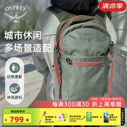 OSPREY小鷹背包日光20升書包輕量運(yùn)動旅行徒步背包戶外雙肩包登山包男女 20松葉綠 O/S均碼