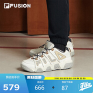 FILA FUSION斐樂潮牌男鞋復(fù)古籃球鞋冬季運動鞋