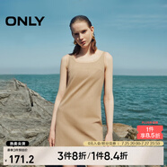 ONLY春夏精致設(shè)計(jì)感拼接顯瘦無(wú)袖短裙連衣裙女|124307054 H99 棕色花紗 2XL (180) 96A