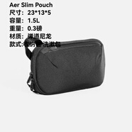 Aer SIim Pouch 日常通勤戶外防水電子收納包手拿包 黑色 普通版