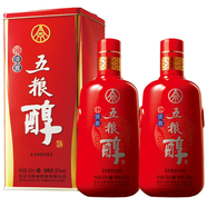 五糧液 五糧醇 紅淡雅 濃香型 白酒 50度 500mL 2瓶