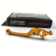 小牛Umax電動(dòng)車(chē)碟剎手柄極核AE4牛角拉桿九號Mzmix改裝配件F2Z110 金色一對 小牛九號極核奇跡牛格士鈴雙碟剎通用