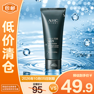 AHC男士舒緩洗面奶潔面乳深層清潔清爽保濕洗面奶180ml 【臨期清倉】