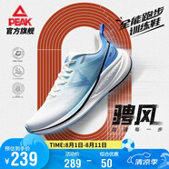 匹克態(tài)極騁風1.0跑步鞋男鞋輕便減震透氣中考體測運動鞋子男DH410037