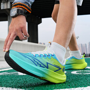 FEELACES碳板跑步鞋2025新款減震跑鞋運(yùn)動(dòng)鞋 青綠 39
