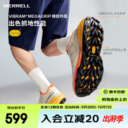 邁樂(lè )（Merrell）運動(dòng)戶(hù)外越野跑鞋VAST SKY長(cháng)空男女款防滑耐磨輕量跑山鞋越野鞋 MR2325101-03桔紅 38