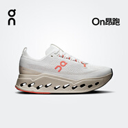 On 昂跑 Cloudsurfer Max 2025 新品女款長(zhǎng)距離訓(xùn)練跑鞋 Ivory/Salmon 象牙白/三文魚(yú)橙 38