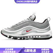 耐克（NIKE）AirMax97silverbullet(2016/2017)銀抗扭轉(zhuǎn)低幫跑步鞋男女銀 44.5
