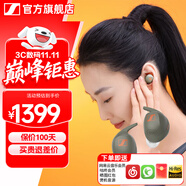 森海塞爾（Sennheiser）MOMENTUM 4真無線四代藍(lán)牙耳機(jī) 節(jié)日禮物 自適應(yīng)動態(tài)主動降噪豆SPORT運(yùn)動無線入耳式音樂耳機(jī) MOMENTUM Sport 【橄欖綠】