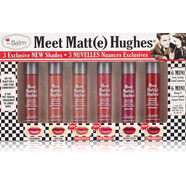 theBalm Meet Matt(e) Hughes Vol 14 迷你持久液體唇膏,6 支裝