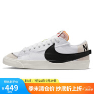 耐克NIKE板鞋男經(jīng)典百搭BLAZER LOW '77運(yùn)動(dòng)鞋DN2158-101白42