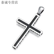 KZD老鳳凰999足銀純銀十字架吊墜男女個性復古時尚情侶項鏈生日禮物 單獨十字架吊墜一只同款 精美禮盒+擦銀布同款