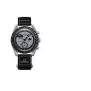 歐米茄（OMEGA）斯·沃琪S·WATCH聯(lián)名款行星系列男女石英表42mm 灰盤(pán)SO33M700新地球