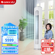 格力（GREE）2匹 京秀 三級(jí)能效 變頻冷暖 寬幅送風(fēng) 立柜式空調(diào)柜機(jī) KFR-50LW/(50587)FNhAa-B3