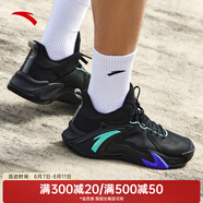 安踏（ANTA）空域4｜水泥克星籃球鞋男秋季實戰(zhàn)減震運動訓練鞋子 黑-4 42
