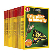 點讀版National國家地理分級閱讀Pre-3級兒童科普繪本全套155本 L 1(46冊) 線裝