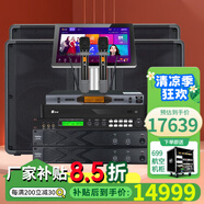 雅馬哈 【進(jìn)口音響萬(wàn)單0差評(píng)】KMS910家庭ktv音響套裝 專業(yè)卡拉ok音箱唱歌全套設(shè)備家用K歌一體點(diǎn)歌機(jī) 【純進(jìn)口10吋音響CBR10四只】輕奢版