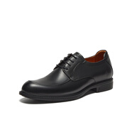 暇步士（Hush Puppies）專(zhuān)柜商場(chǎng)同款2024秋新款商務(wù)男正裝皮鞋L2X03CM4 黑色 43