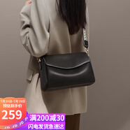 viney牛皮包包女包品牌斜挎枕頭包輕奢單肩包生日禮物高級感送女友老婆