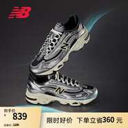 NEW BALANCE NB官方老爹鞋男鞋女鞋復(fù)古舒適輕便百搭運(yùn)動(dòng)休閑鞋1000系列 銀灰色/黑色 M1000SL 37.5 (腳長(zhǎng)23cm)