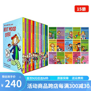 英文原版 稀奇古怪小朱迪系列和她的伙伴 Judy moody and friends 情商啟蒙校園正能量 章節(jié)橋梁書 Stink 綠山墻 【新品】Judy Moody 15冊盒裝 章節(jié)書