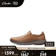 ClarksClarks其樂(lè )匠心系列男鞋簡(jiǎn)約舒適透氣一腳蹬簡(jiǎn)約百搭時(shí)尚休閑皮鞋