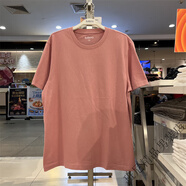 班尼路夏季新款純棉舒適短袖T恤衫 R36公主粉 2XL