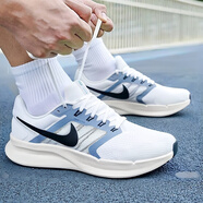 耐克（NIKE）男鞋2025秋季新款網(wǎng)面透氣輕便運(yùn)動(dòng)休閑鞋緩震耐磨低幫跑步鞋 【Flywire飛線】網(wǎng)面透氣/白藍(lán) 41 鞋內(nèi)長(zhǎng)260mm