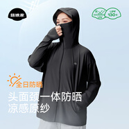 菇娘家防曬衣原紗冰絲透氣女戶外防紫外線輕薄女外套大碼寬松防曬服