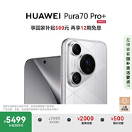 HUAWEI Pura 70 Pro+ 光織銀 16GB+512GB 超高速風(fēng)馳閃拍 超聚光微距長焦 華為P70智能手機(jī)