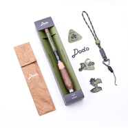 dodo渡渡鳥小物釣魚鳑鲏馬口白條便攜150短節(jié)溪流超輕碳纖維手竿 綠色單竿2.1米(實(shí)木握把)dodo渡