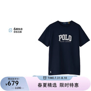 Polo Ralph Lauren男士休閑運(yùn)動短袖T恤710 934714 006海軍藍(lán) M