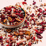 水果八寶粥米五谷雜糧組合七彩兒童水果粥自煮早餐粥粗糧粥商用 五紅粥女神粥 精品超實(shí)惠5斤