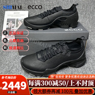 ECCOECCO愛步25周年限量休閑運(yùn)動(dòng)鞋男鞋新款透氣越野跑鞋 健步C800424 黑色800424-01001 40