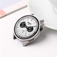 合宜谷德適用于小米手表s4保護殼watchs4邊框半包防摔表殼替換保護套智能運動(dòng)表盤(pán)鏤空外殼S4貼膜表帶配件 鈦灰色【半包殼丨送貼膜】 適用：小米Watch S4